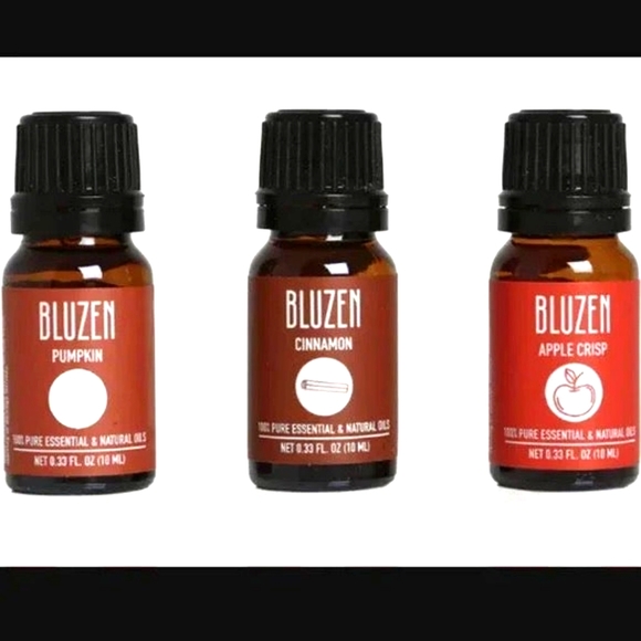 NIB BLUZEN LIMITED EDITION GNOMES  SET OF 3 100% PURE ESSENTIAL & NATURAL OILS - Picture 2 of 5
